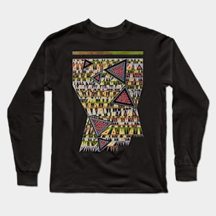 Tetris number 7 Long Sleeve T-Shirt